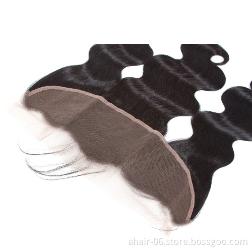 10A Nature Color 13*4 Lace Frontal Straight/Body Wave In Stock ,10-20 Inch,100% Human Hair,Very Hot Sell